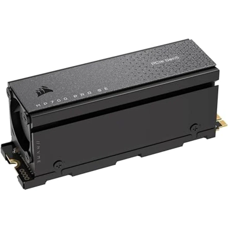 Corsair MP700 PRO SE 4TB PCIe 5.0 x4 NVMe 2.0 M.2 SSD – Bis zu 14.000 MB/s. Sequentielles Lesen – Schwarz – Bild 1