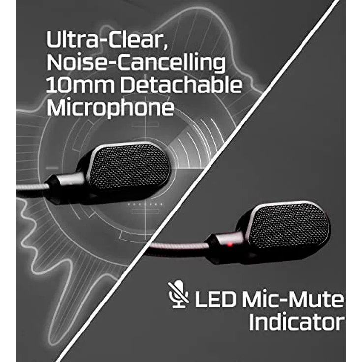 HyperX Cloud III – Kabelgebundenes Gaming-Headset, PC, PS5, Xbox Series X|S, abgewinkelte 53mm-Treiber, DTS, Memory-Schaum, Stabiler Rahmen, ultraklares 10mm-Mikrofon, USB-C, USB-A, 3,5mm, Schwarz – Bild 4