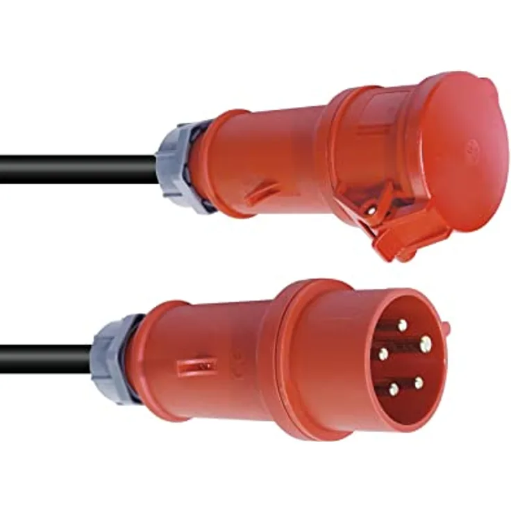 PSSO CEE Verlängerung 32A 5x6 25m rot