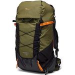 Lowepro PhotoSport X Backpack 45L AW Kamerarucksack für Spiegelreflex- und Spiegellose Kameras, Herausnehmbarer Kamera-Einsatz, Bergsteiger-Funktionen, Größe M/L, Dunkelgrau/Grün