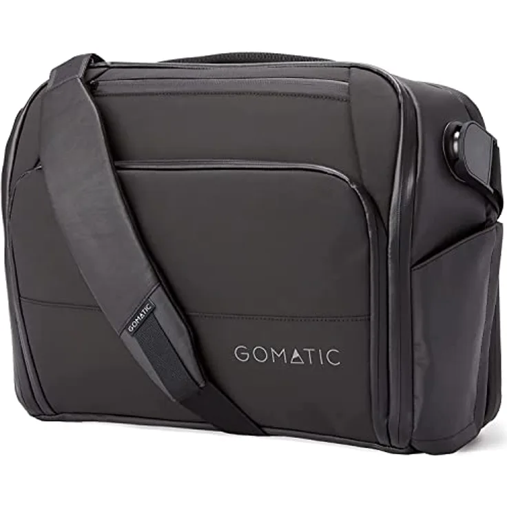Gomatic Messenger Bag (16.30"), Notebooktasche mit Fidlock-Schnallen, Schwarz