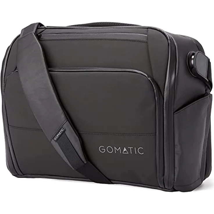 Gomatic Messenger Bag (16.30"), Notebooktasche mit Fidlock-Schnallen, Schwarz – Bild 1