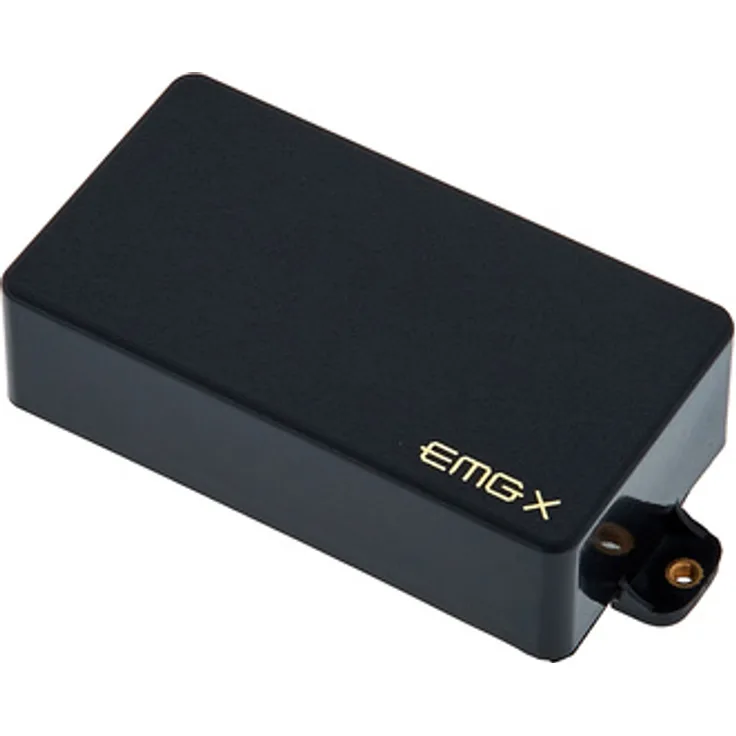 EMG EMG 85X Black, High Output Humbucker Pickup für E-Gitarre mit Alnico Magneten, aktiv, inkl. Solderless Install System, schwarz