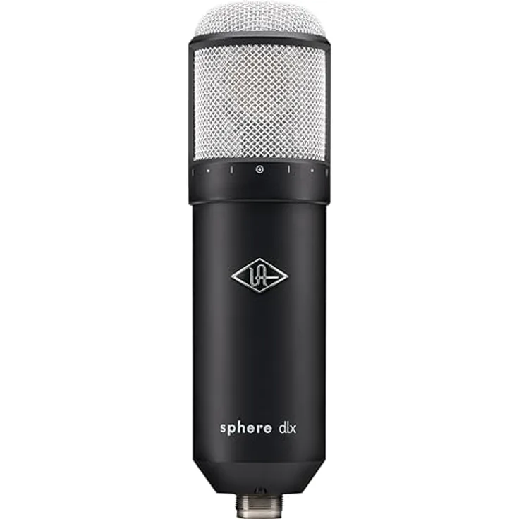 Universal Audio Sphere DLX Modeling Microphone - Modeling Mikrofon mit steplessly adjustable polar patterns, 20Hz to 20kHz frequency range, 200 Ohms impedance - 3-pin XLR - Shockmount