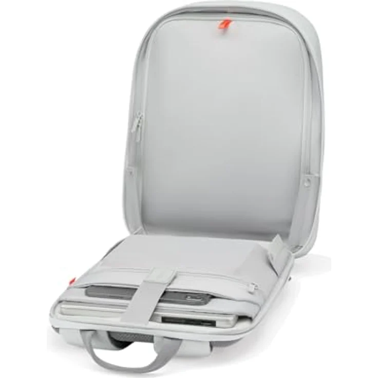 XD Design Bobby Edge Business-Rucksack, 46 cm Laptopfach aus 100% PET, in Off White – Bild 5