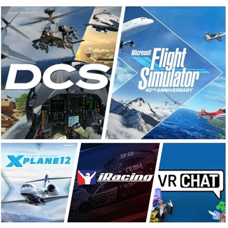 Pimax Crystal Light ohne Controller Local Dimming VR-Headset für PC-Gaming, 2880x2880 Pixel, Local Dimming – Bild 5