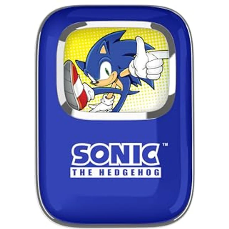 OTL Sonic The Hedgehog Slide TWS-Ohrhörer mit Ladehülle In-Ear-Kopfhörer, Bluetooth, Smart Touch Control, Sonic-Design – Bild 3