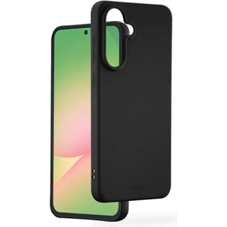 HAMA Fantastic Feel Backcover für Samsung Galaxy A56, kratzfest, schwarz, mit erhöhtem Kameraschutz und angenehmer Haptik – Bild 2