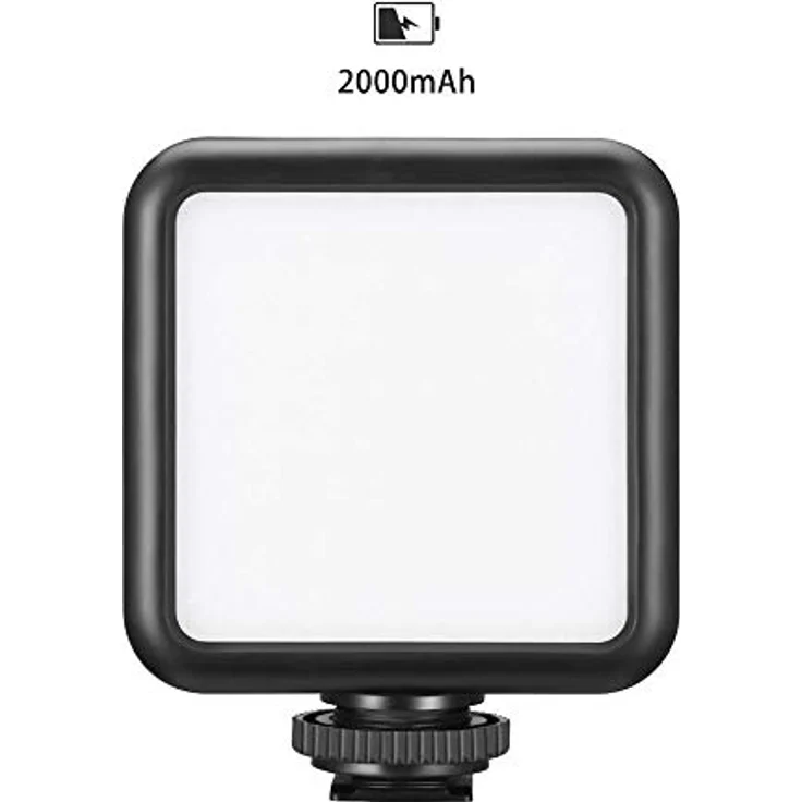 Ulanzi VL49 Mini LED Lampe für Smartphone und Kamera mit Einstellbarer Helligkeit 5500K CR95+ und 2000mAh Akku – Bild 4