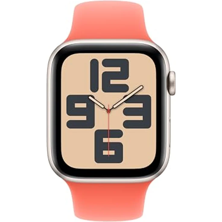 Apple Watch Band - Sportarmband - 40 mm - Mandarine - M/L, Hochleistungs-Fluorelastomer, weich und robust – Bild 3