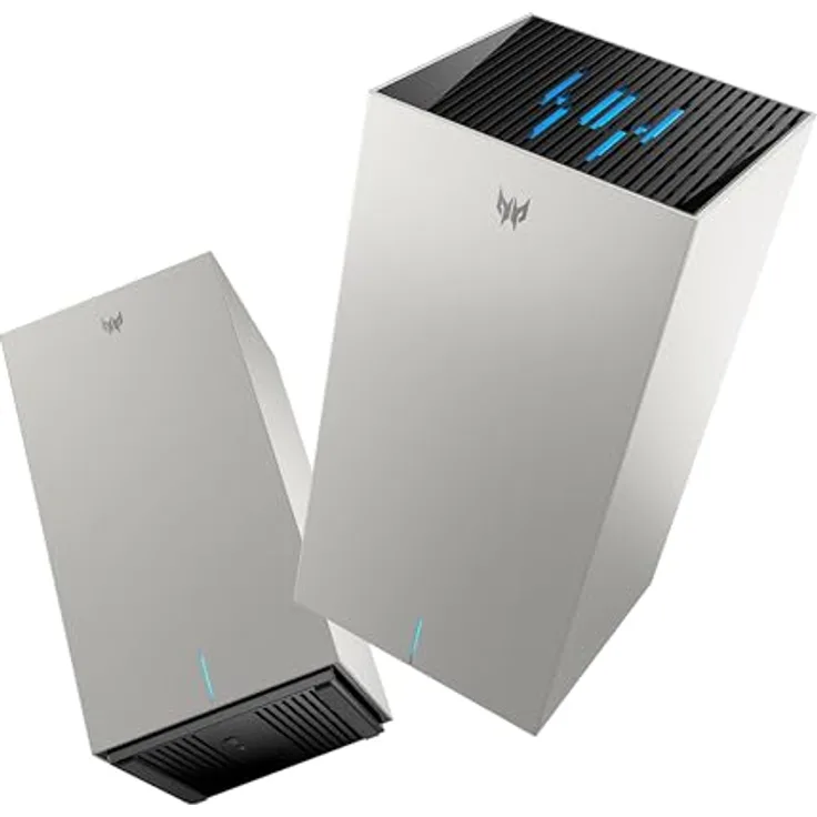 Acer Predator Connect T7 WiFi 7 Mesh Router, Tabletop-Router Weiß, Tri-Band Wi-Fi 7 10755 Mbit/s
