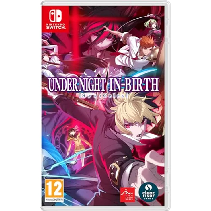 Clear River Games Under Night In-Birth 2 [GRA SWITCH], Nintendo Switch Spiel mit hochauflösender Pixel-Grafik und verbessertem Kampfsystem – Bild 2