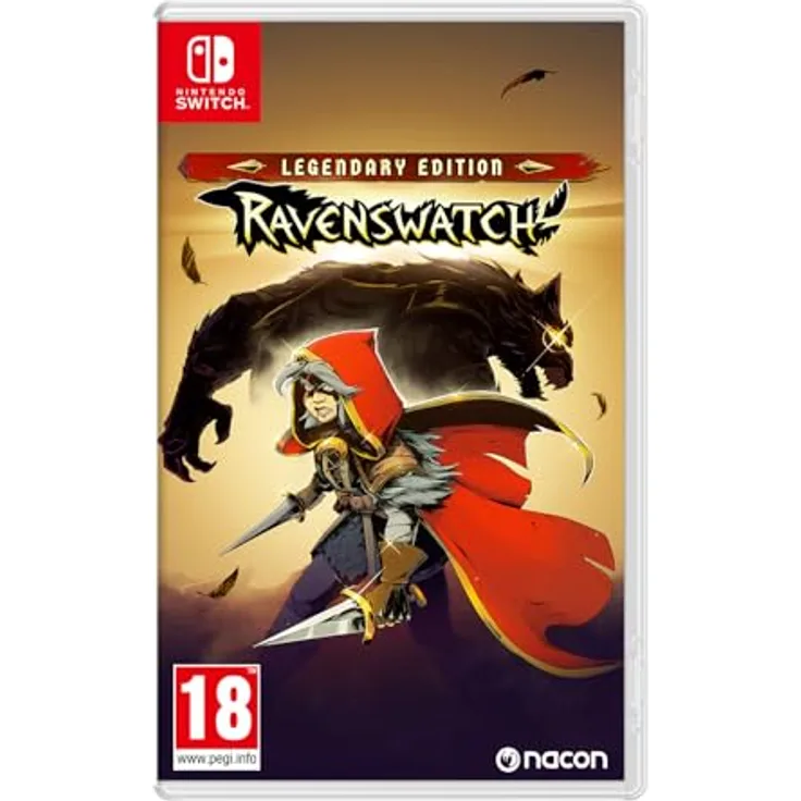 NACON Ravenswatch Legendary Edition (Nintendo Switch) - Basisspiel mit Nightmare Skin Pack und Raven Skin Pack