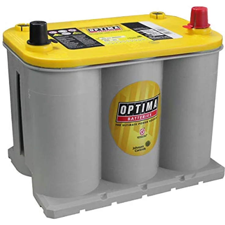 Optima YT R 3,7 YellowTop 48Ah Versorgungsbatterie Batterie, (12 V) – Bild 2