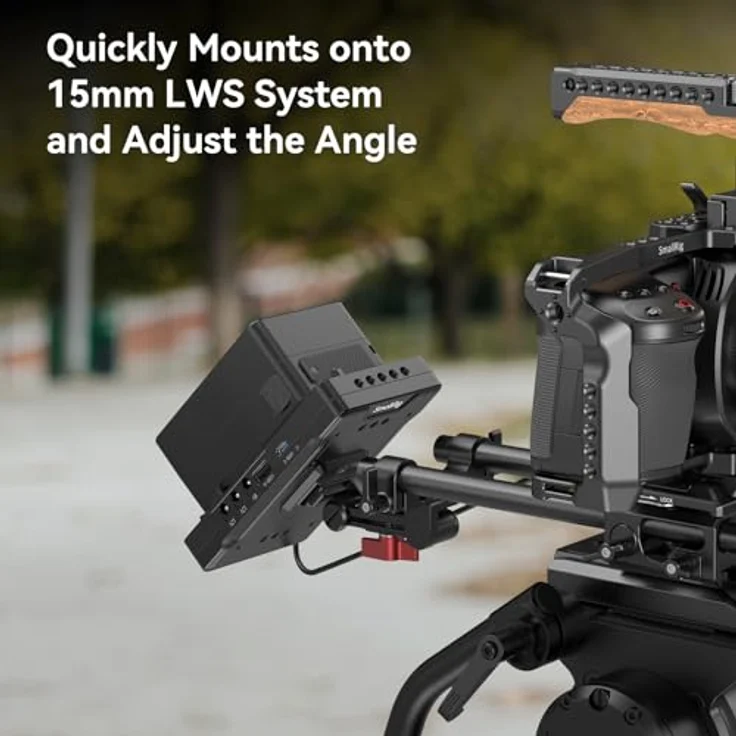 SmallRig 3204 V Mount Batterij Adapter Plaat met Verstelbare Arm – Bild 7