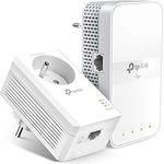 TP-Link AV1000 Gigabit Powerline AC1200, Powerline Adapter mit 1200 Mbit/s und bis zu 300 Meter Reichweite, Weiss