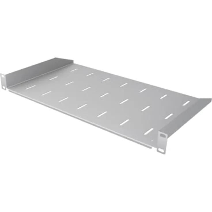 STALFLEX Server Netzwerkschrank 19 Zoll 1U 270mm, strapazierfähiges Stahl-Rack für optimale Belüftung und hohe Funktionalität