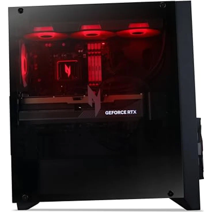 Acer Nitro 70 N70X3D-100, Gaming Desktop mit AMD Ryzen 7 9800X3D, 32 GB DDR5 RAM, 1 TB PCIe SSD, NVIDIA GeForce RTX 5070, Windows 11 Home, Schwarz – Bild 3