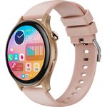 XO J6 Smartwatch, Smart Watch Damen, 1,43" 466 x 466px Amoled, IP68 Wasserdicht, Rosagold