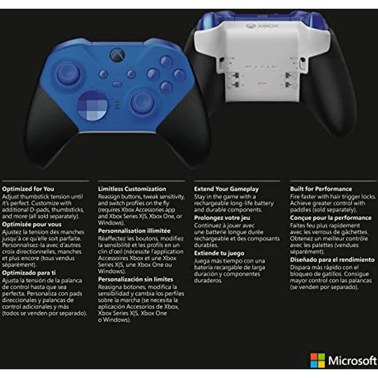 Xbox Elite Wireless Controller Series 2 - Core Edition (blau) – Bild 5
