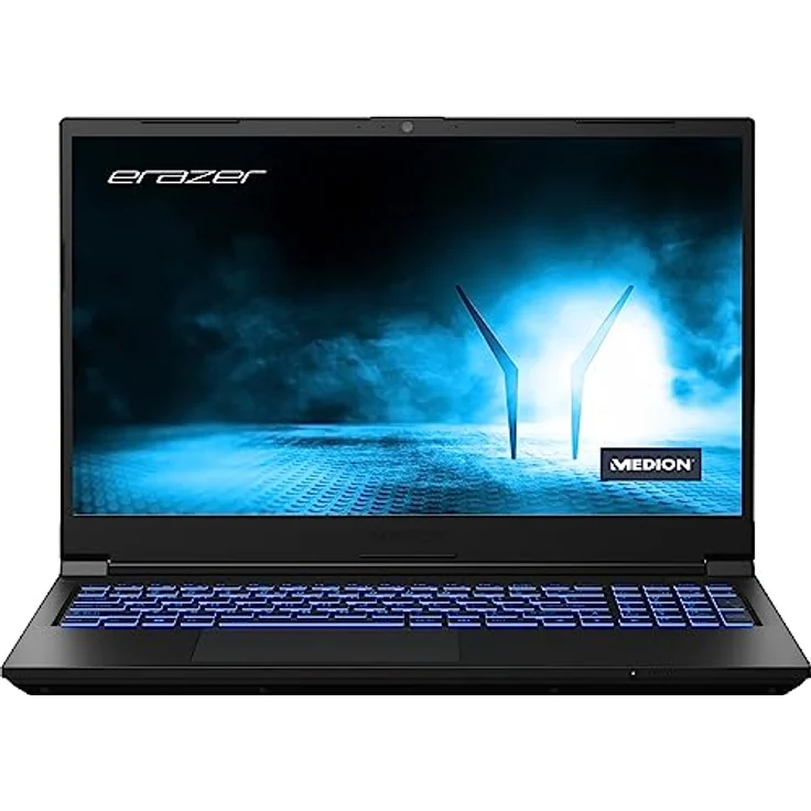 MEDION ERAZER Crawler E30 39,6 cm (15,6 Zoll 144hz) Full HD Gaming Notebook (Intel Core i5-12500H, 8GB DDR4 RAM, 512GB PCIe SSD, NVIDIA GeForce RTX 3050 4GB GDDR6, RGB Backlit, Win 11 Home) – Bild 1