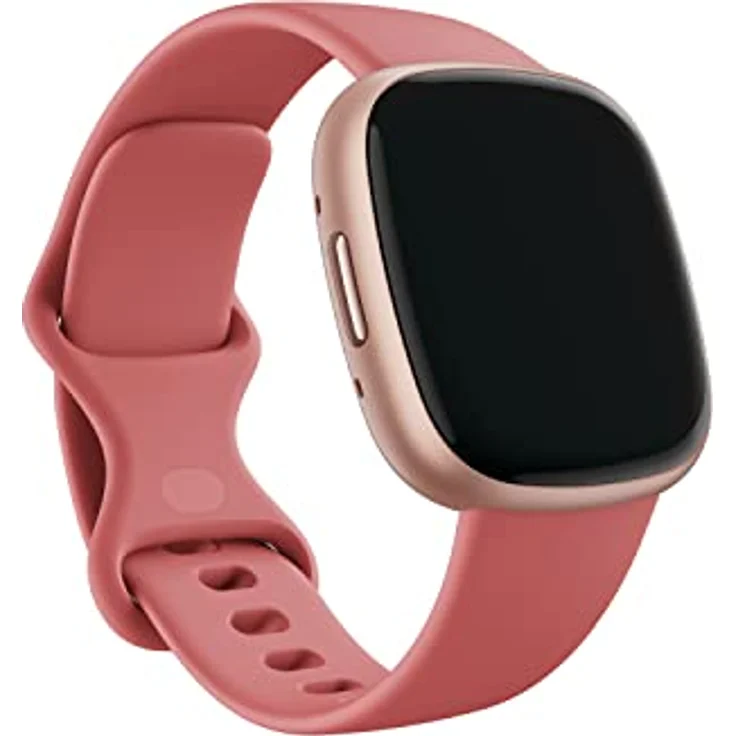 Fitbit Versa 3-4 & Sense-2 Armband Pink Sand Large – Bild 4