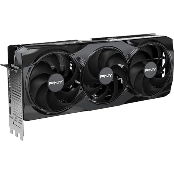 PNY GeForce RTX™ 5080 16GB OC Triple Fan Grafikkarte DLSS 4, mit NVIDIA Blackwell-Architektur und 16 GB GDDR7-Speicher – Bild 2