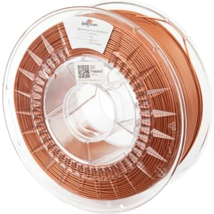 Spectrum Filament PLA Rust Copper, 1,75 mm, 1 kg 3D-Druckmaterial mit metallischer Optik – Bild 1