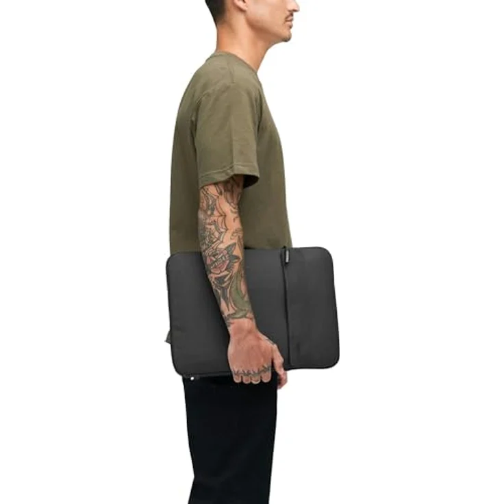 Incase Crosstown Sleeve mit Woolenex für 40,6 cm (16 Zoll) Laptop, vertikale Ausrichtung, gepolsterter Schutz, externe Einschubtasche – Bild 4