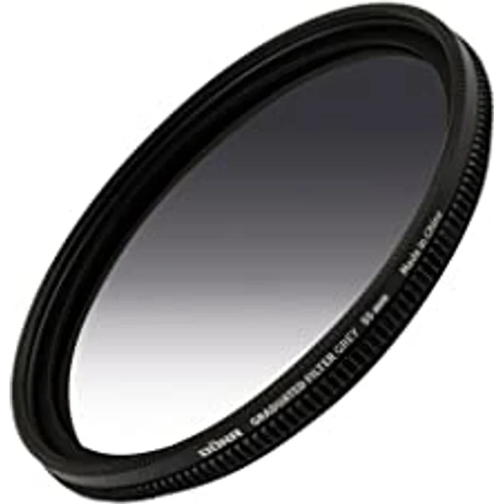 Dörr Digiline Grauverlaufsfilter, 2 Blendenstufen, ND 0,6X, aus stabilem Resin Material, farbneutraler Schraubfilter mit Frontgewinde (55 mm) – Bild 2