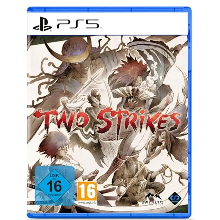 Perpetual Europe Limited Two Strikes - PS5, 2D-Kampfsaga mit handgezeichneten Animationen, elektrisierender Nervenkitzel im feudalen Japan