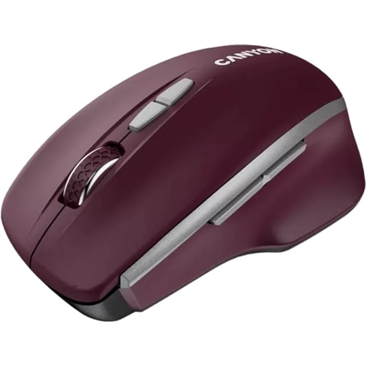 Canyon MW-21, Kabellose optische Maus mit „blauem LED“-Sensor, 3 DPI-Stufen, rot – Bild 4