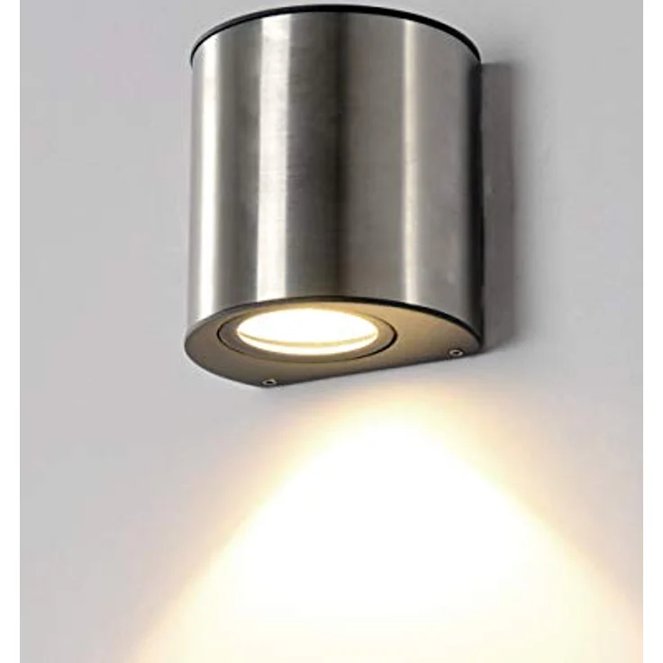 Lutec Ilumi ST5010 LED-Außenwandleuchte 6W Edelstahl – Bild 2