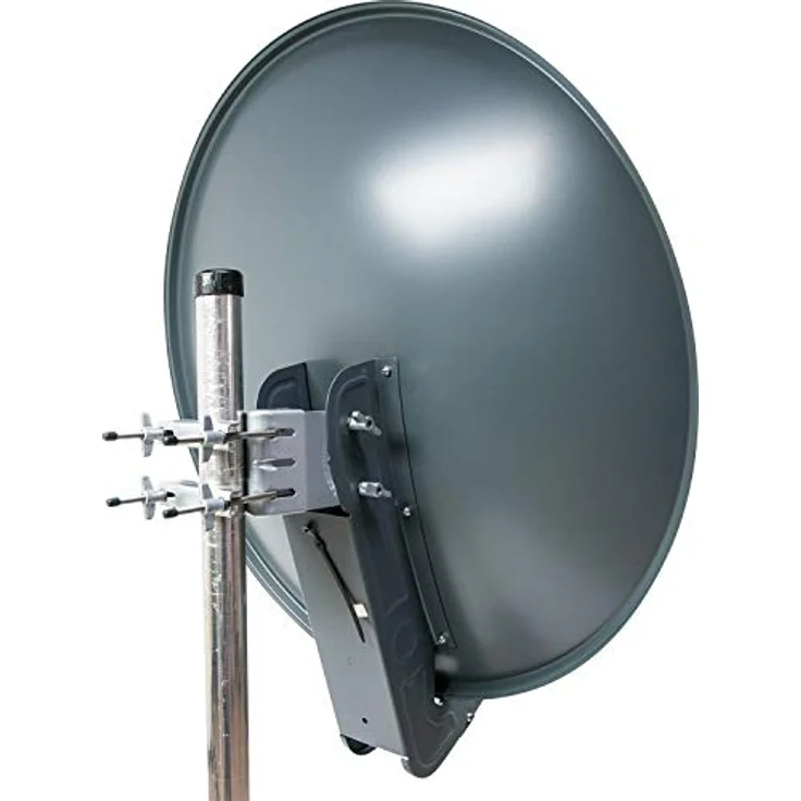 Schwaiger SPI085PA011 Aluminium Offset-Antenne 85 cm, Premiumklasse, anthrazit – Bild 2
