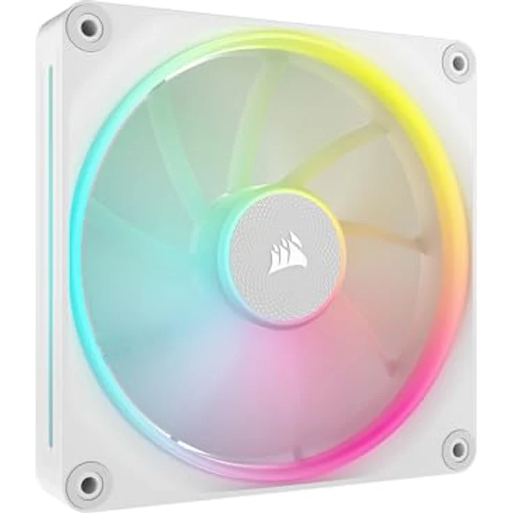 CORSAIR iCUE LINK LX140 RGB 140mm PWM-Lüfter Einzelpackung – Dual Light Loops – AirGuide Technologie – Weiß - Preisvergleich – Bild 1