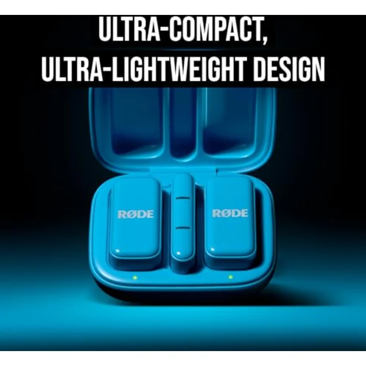 RØDE Wireless Micro, Drahtloses Mikrofon-System mit USB-C, blau – Bild 8