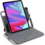 Inateck Ultraleichte Tastatur Hülle für iPad 10 Gen 2022,iPad Air 5/4 (2022/2020),iPad Pro 11 4/3/2/1,Hoch-/Querformat Verwenden, QWERTZ, mit Stifthalter, BK2007