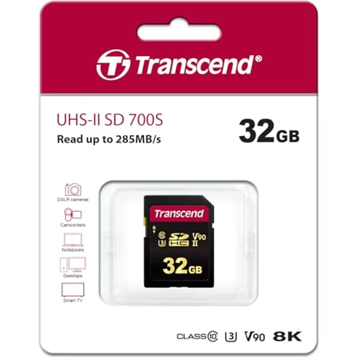 Transcend 32 GB SDXC-SDHC 700S Speicherkarte TS32GSDC700S - bis zu 285 MBs lesen und 180 MBs schreiben – Bild 2