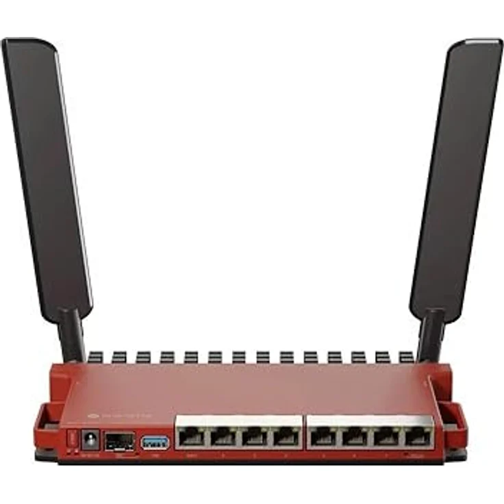 MikroTik L009UiGS-2HaxD-IN Routeur Sans Fil Gigabit Ethernet Monobande (2,4 GHz) Rouge – Bild 3