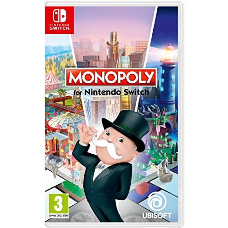 Ubisoft Monopoly 220652 schwarz