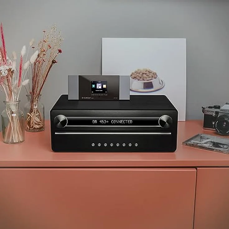 Albrecht DR463, 27463, Internetradio-DAB+ Adapter zum Nachrüsten von Radios und Stereo-Anlagen, empfängt Musik über WLAN, DAB+, Bluetooth – Bild 4