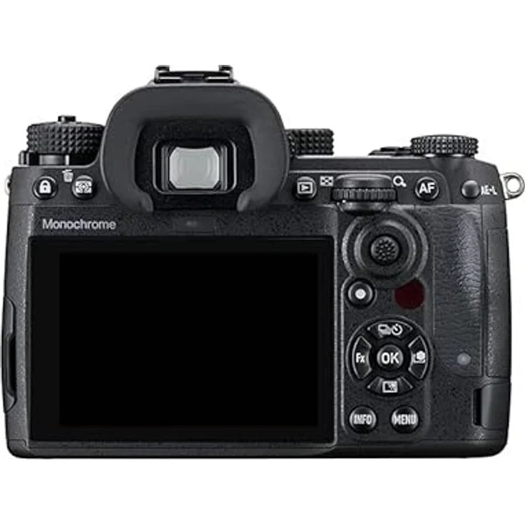 Pentax K-3 Mark III Monochrom Gehäuse Schwarz APS-C DSLR-Kamera - Sichtfeld 100%, optischer Sucher, 5-Achsen 5,5 Stufen In-Body SR, ISO 1.600.000, wetterfest, max. 12fps, Touchscreen – Bild 2