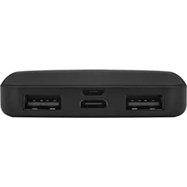 Techmade Inter Power Bank 5000 mAh, dünn und kompakt, tragbares Ladegerät mit 2 USB-Anschlüssen und USB-C, schnelles Aufladen für iPhone, Samsung, Huawei Smartphones – Bild 3