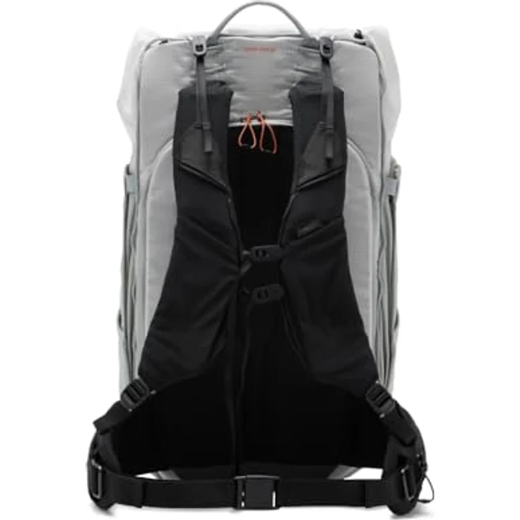 Peak Design Outdoor Backpack 25L, wetterfester Foto- und Wanderrucksack mit Rolltop, weiß – Bild 2