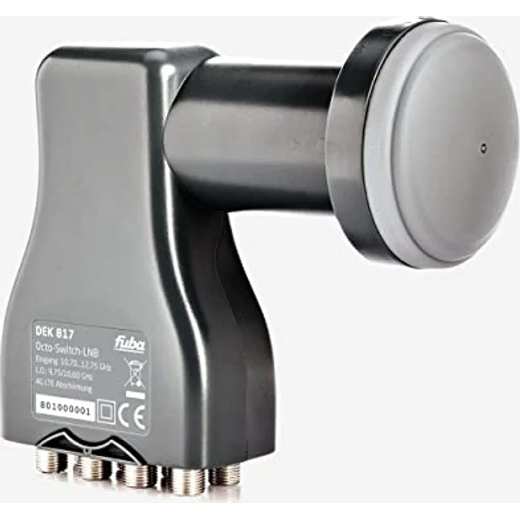 Fuba Sat-Antenne DAL 808 W mit Octo LNB weiß (80 cm) – Bild 6