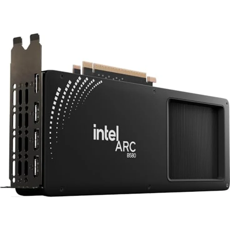 Intel Arc B580 Limited Edition 12GB GDDR6, 2.670 MHz, 2.560 Shader, 192-bit, XeSS, 4K Support, 190W, Active Cooling – Bild 2