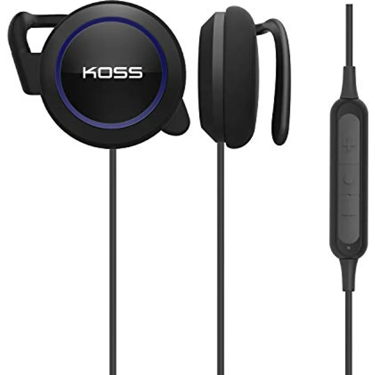 Koss BT221i Ear Hanger BT On-Ear-Kopfhörer, mit Bluetooth, geeignet für Sport, schwarz – Bild 3