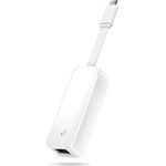 TP-Link UE300C USB C auf Ethernet Adapter, USB C auf RJ45 Gigabit Ethernet LAN Netzwerkadapter, Plug-and-Play unter Windows 11/10/8.1/8, macOS, iPadOS, Chrome OS und Linux OS