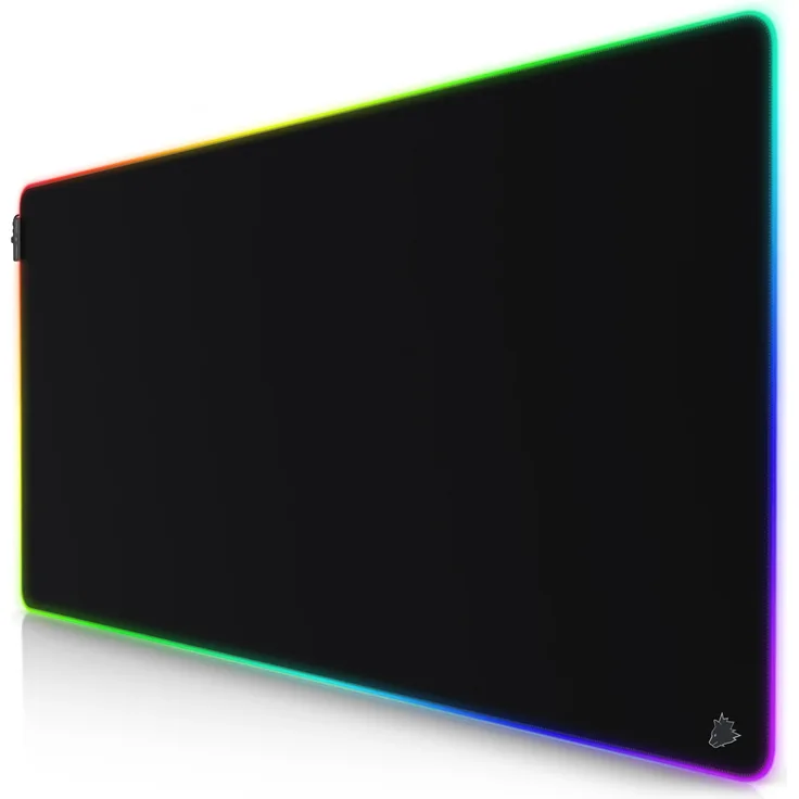 Titanwolf Gaming Mauspad (3XL), Mausmatte, Schwarz