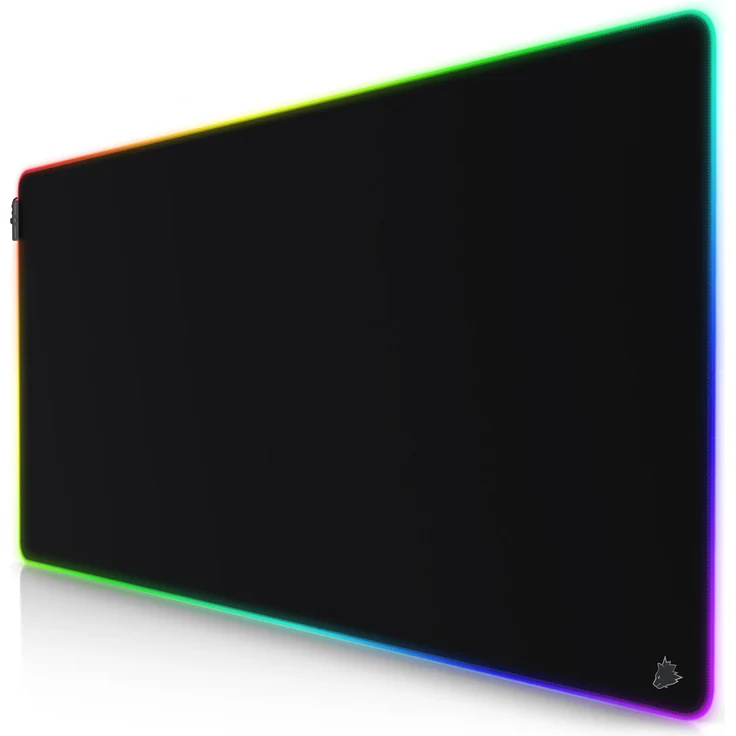 Titanwolf Gaming Mauspad (3XL), Mausmatte, Schwarz